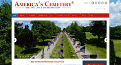 Desktop Screenshot of americascemetery.com
